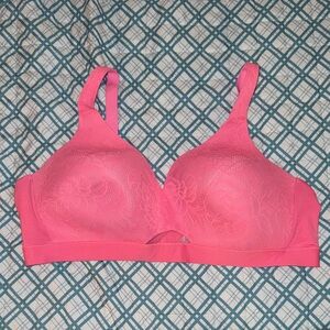 CACIQUE Vibrant Pink Bra | Size 46C | No Wire